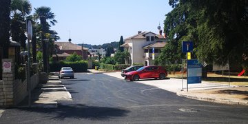 Terminata la prima fase della costruzione della rete fognaria in via V.Š. Pajo, passo M. Macan e passo M. Maretić