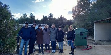 Visita degli studenti della Facoltà di scienze naturali di Pola all’IDAR Cuvi