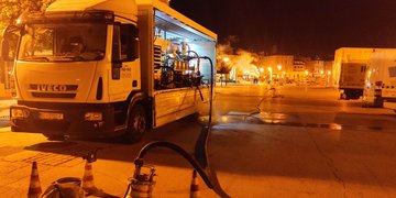 FINITI I LAVORI DI RISANAMENTO NELLA PIAZZA MARESCIALLO TITO, SI STANNO PONENDO A TERMINE I LAVORI IN VIA GIMINO