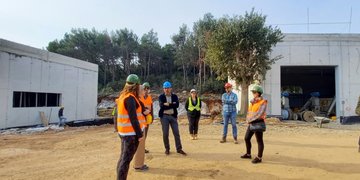 VISITA DEL DIRETTORE E DEGLI INGEGNERI DELLA KRČKA VODOOPSKRBA I ODVODNJA ALL’IDAR CUVI