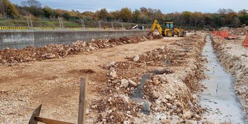 IDAR CUVI E IMPIANTO PER L’ESSICAZIONE SOLARE DEI FANGHI – LAVORI IN CORSO