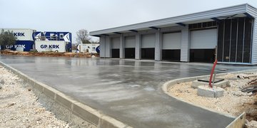 IDAR CUVI E IMPIANTO PER L’ESSICAZIONE SOLARE DEI FANGHI – LAVORI IN CORSO