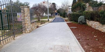 TERMINATI I LAVORI AL RACCORDO DI COLLEGAMENTO PRESSO LA SCUOLA ELEMENTARE ITALIANA BERNARDO BENUSSI DI ROVIGNO